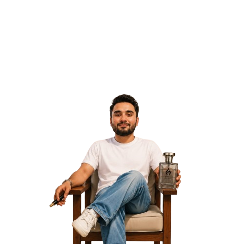 Mustafa, founder of Scentsfaction